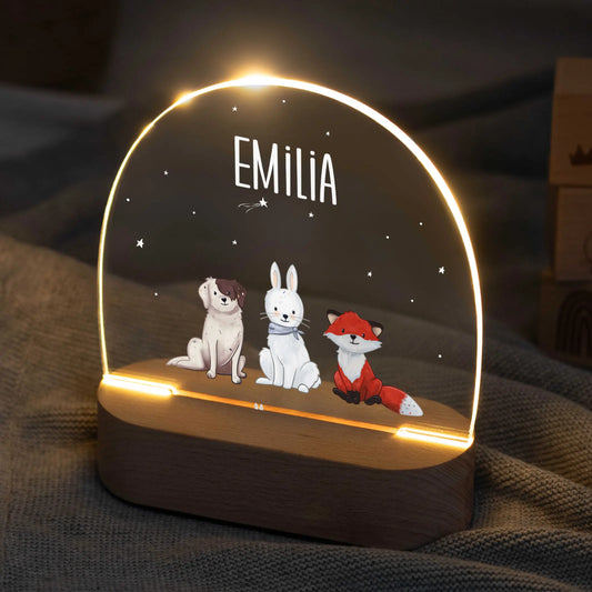 Nachtlicht Kinder personalisiert - Muckelfreunde