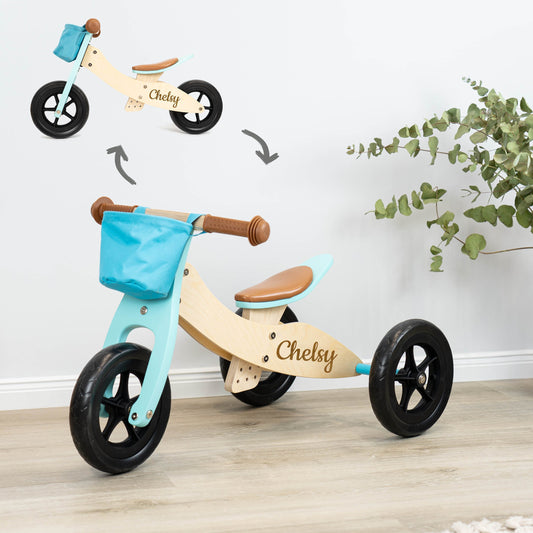 Laufrad Holz für Kinder - Personalisierbar