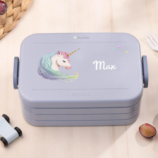 Mepal Brotdose Personalisiert - Take a Break - Einhorn