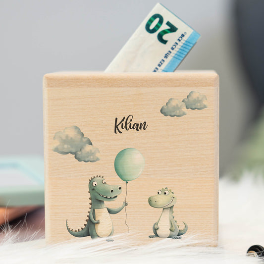 Spardose Personalisiert Krokodile