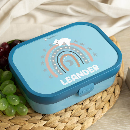 Mepal Brotdose Personalisiert - Campus - Regenbogen Jungs