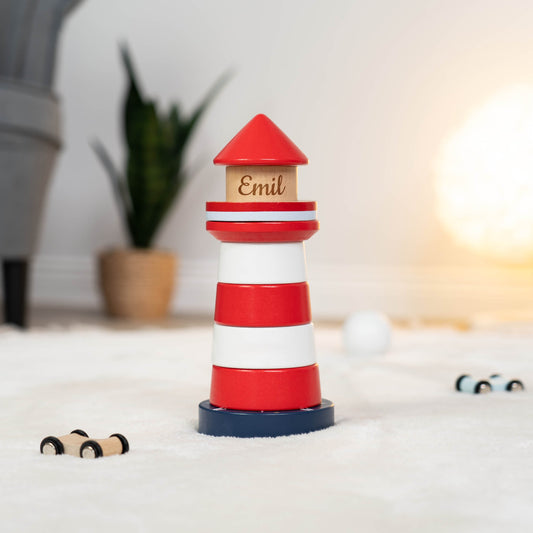 Stapelturm Leuchtturm "Großer Ozean" personalisiert