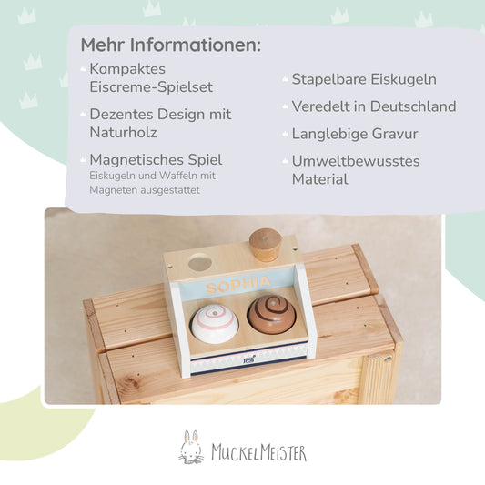 Eistheke "fresh" Spielzeug aus Holz