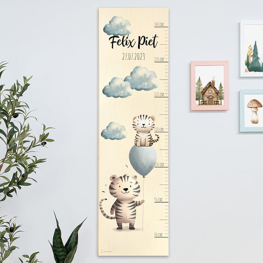 Kinder Messlatte Motiv Tiger