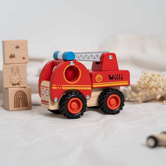 Feuerwehrfahrzeug Personalisiert - ab 1 Jahr