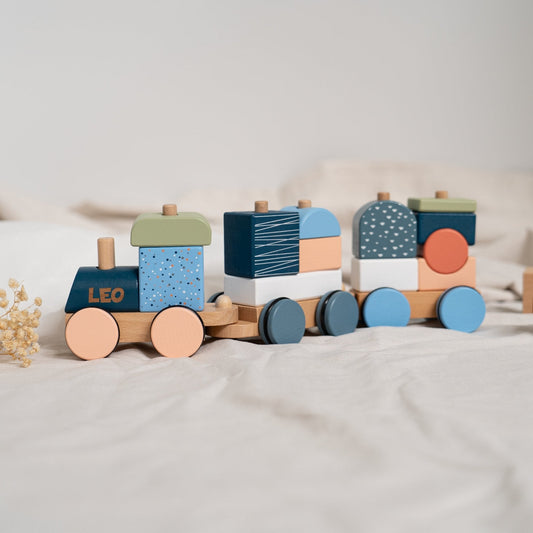 Holzzug "Arctic" Personalisiert - ab 1 Jahr