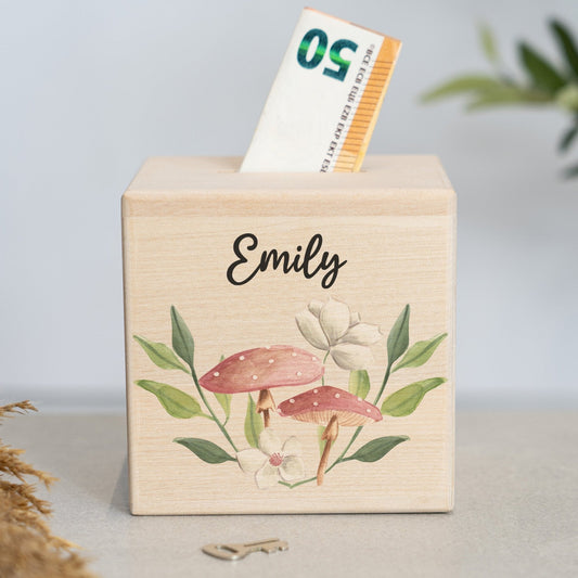 Spardose Personalisiert Waldboden