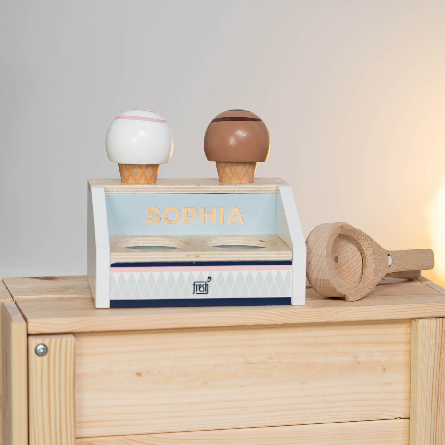 Eistheke "fresh" Spielzeug aus Holz