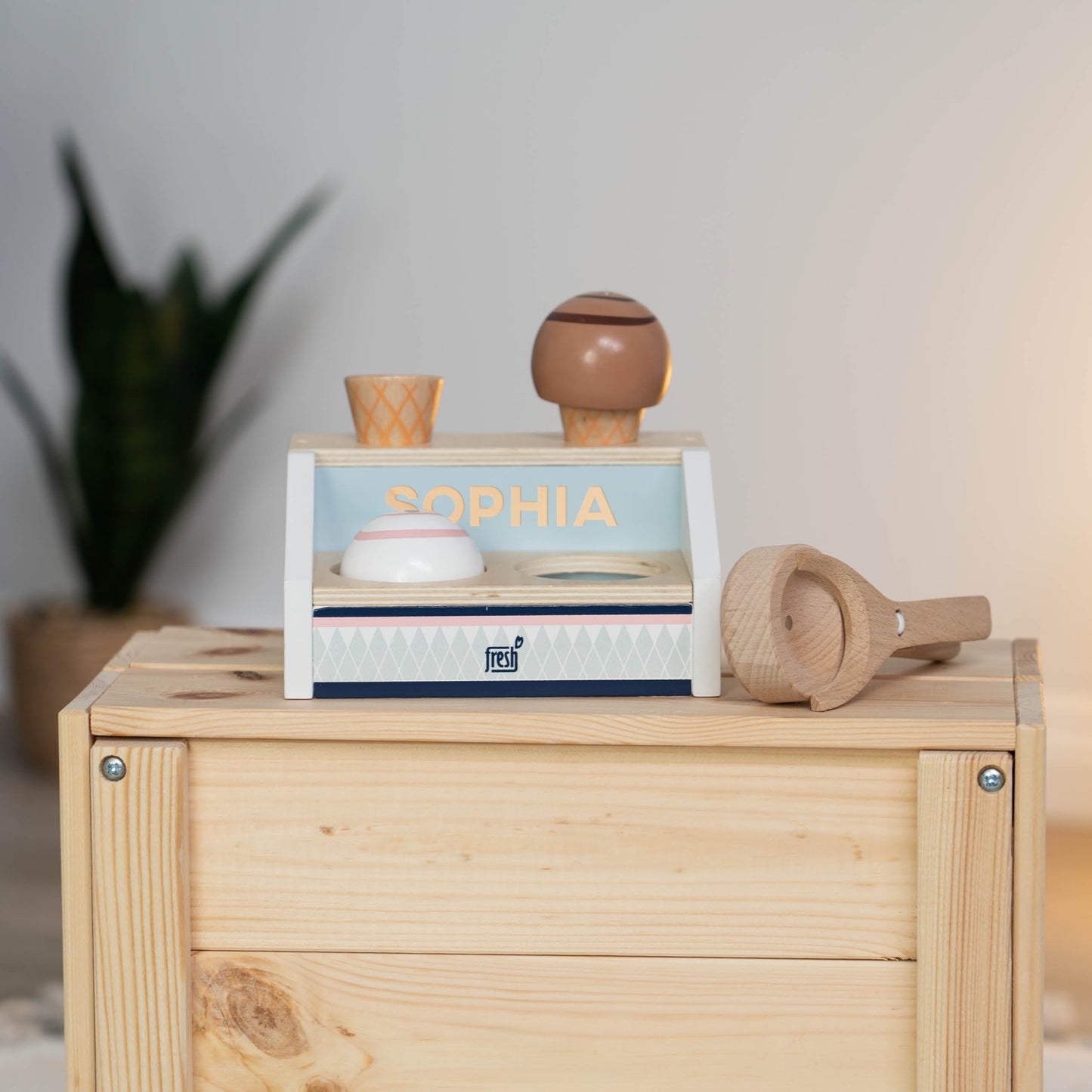 Eistheke "fresh" Spielzeug aus Holz
