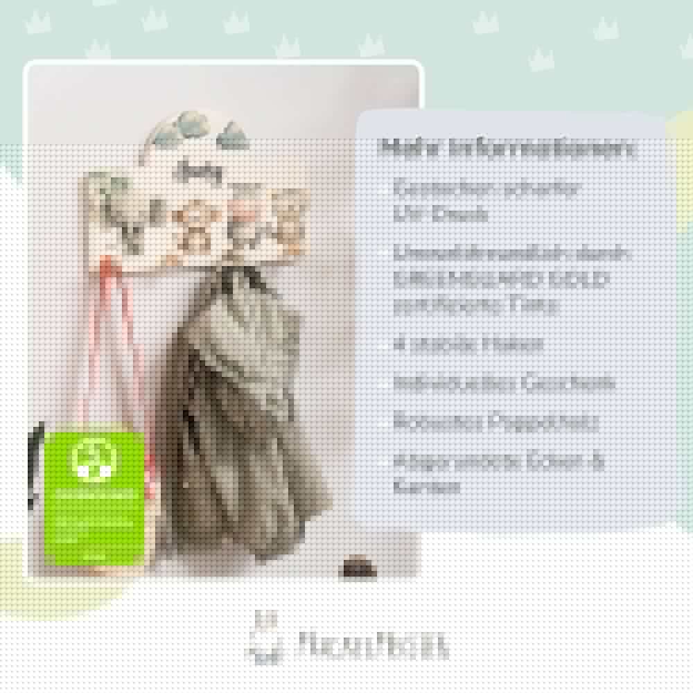 Kindergarderobe Personalisiert - Safari